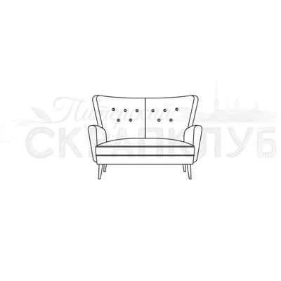 ФП штамп &quot;Диванчик из лаунж зоны&quot;