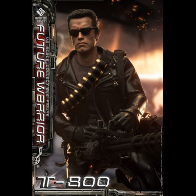 Терминатор Т-800 (Арнольд Шварценеггер, "Терминатор 2: Судный День") - КОЛЛЕКЦИОННАЯ ФИГУРКА 1/6 scale Future Warrior T800 (PT-sp39) - PRESENT TOYS