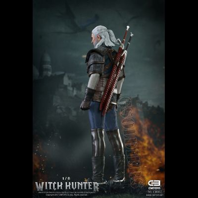 Ведьмак (Геральт из Ривии) коллекционная фигурка 1/6 WITCHE HUNTER The Witcher Geralt of Rivia (CM002) - CMTOYS