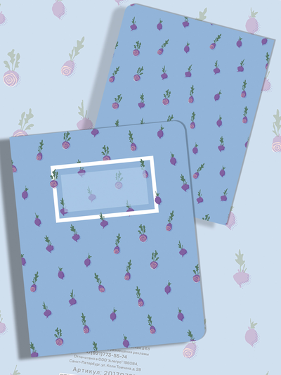 Тетради Милые Фрукты Sweet Fruit's 5 дизайнов - 24 листа