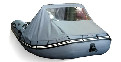 Тент носовой с окном Хантер 360-390