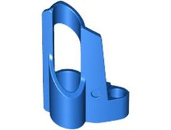 Technic, Panel Fairing # 5 Small Short, Large Hole, Side A, Blue (32527 / 4143818 / 4507353)