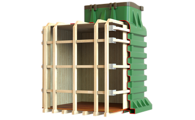 Пластиковый погреб "Тортилла"