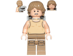 Luke Skywalker Dagobah, Tan Tank Top, Backpack, n/a (sw0907)