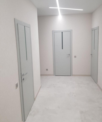 PORTE RICHI (Беларусь). ЛОГИКА LX413 , НАТУРАЛЬНЫЙ ШПОН. СТЕКЛО МАТОВОЕ