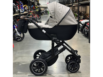 Детская коляска 3 в 1 Luxmom 808 Серый Экокожа