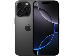 Apple iPhone 16 Pro 128GB SIM + eSIM Чёрный титан