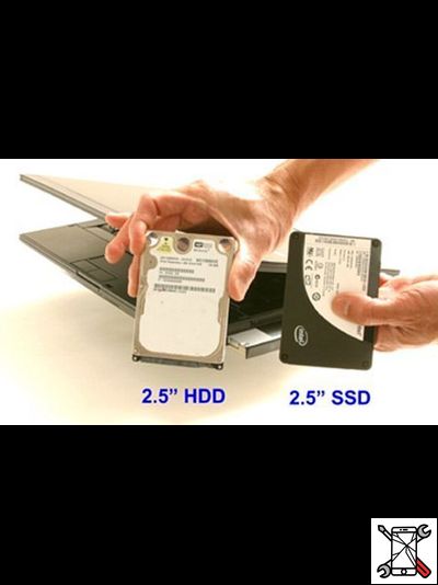 Замена жесткого диска HDD/SSD на ноутбуке | Цена 350 руб.