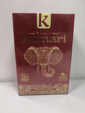 Kumari  PEKOE чай чёрный крупнолистовой  байховый 200 гр