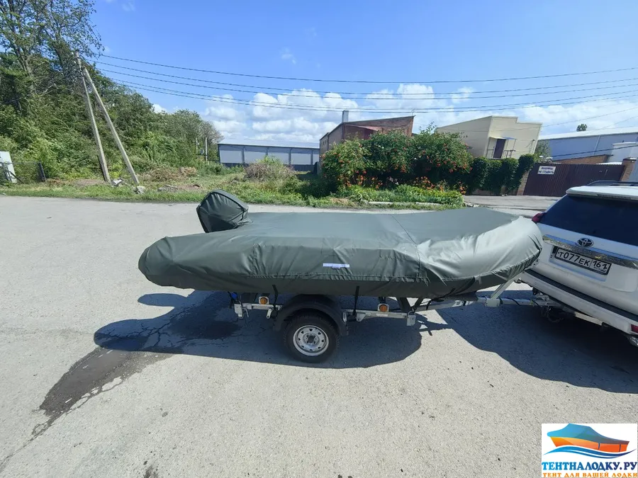 Тент на лодку пвх Хонда 395 