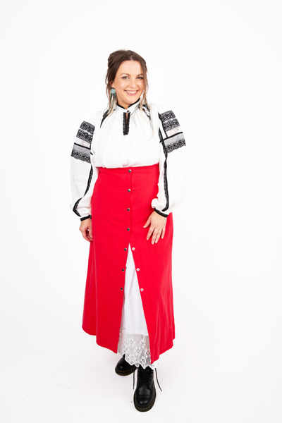 Сарафан подгрудный концептуальный "Ярый"