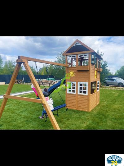 Детская площадка IgraGrad Клубный домик 2 Luxe