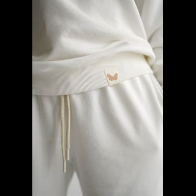 ШОРТЫ УНИСЕКС "ПРИЯТНО" БЕЛЫЕ