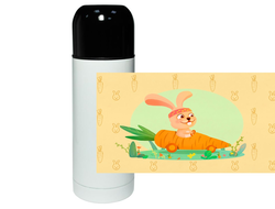 Термос год Кролика №6