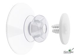 Присоска силиконовая с пистоном