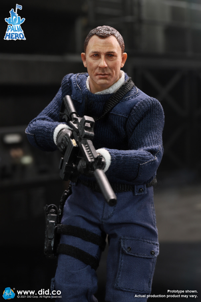 Джеймс Бонд (Дэниэл Крейг) - Коллекционная ФИГУРКА 1/12 MI6 Agent Jack (XM80003) - DID