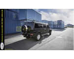 Premium class discreetly armored and elongated SUV based on LHD Mercedes-Benz G350d,G400d,G500 and AMG G63 W463, 2022-2023 YM