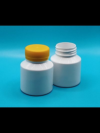 Банка ПЭТ 90мл, белая, арт. 2231