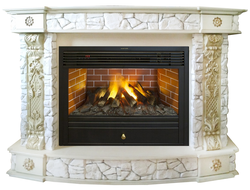 Электрокамин Ричмонд WT с очагом 3D Novara 26