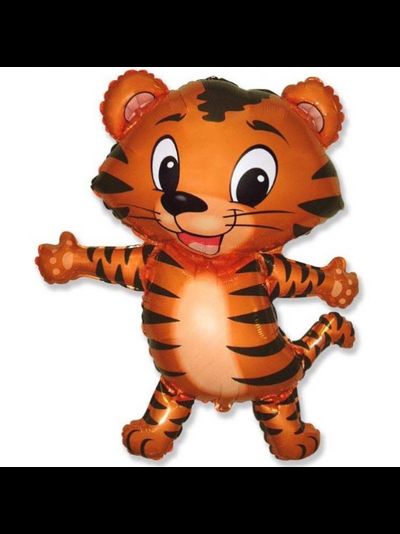 Шар 36 см Мини-фигура, Тигренок