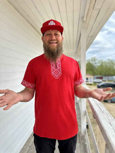 Кепка "Белобог" (красная)