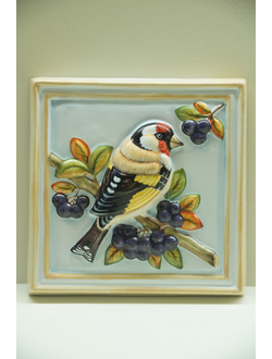 Щегол (панно)