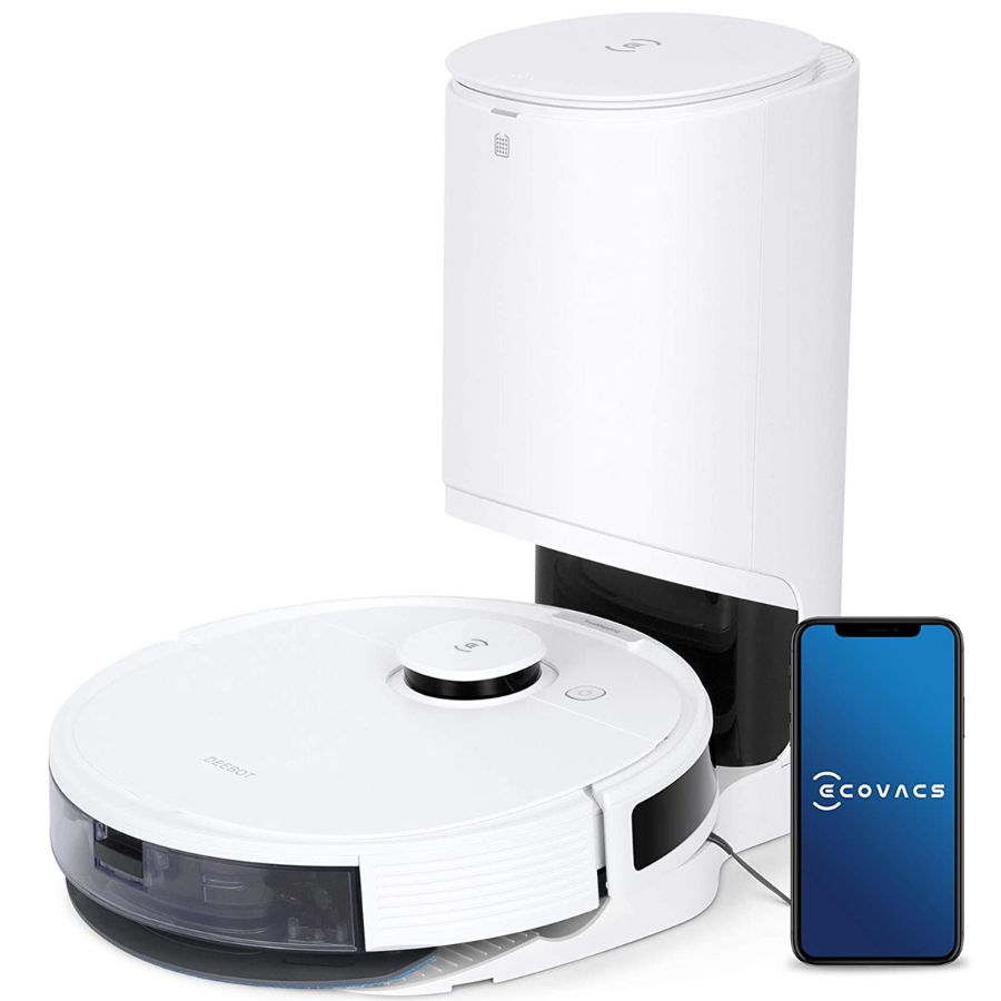 Робот пылесос для дома для сухой и влажной уборки Ecovacs Deebot OZMO N8 Pro Plus (DLN11)
