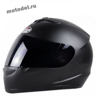 Мото шлем VT MT99 интеграл, темный визор (мотошлем), чёрный
