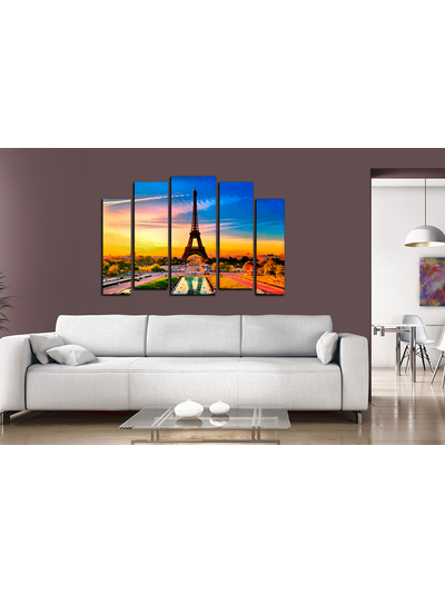 Модульная картина "Символ Парижа"