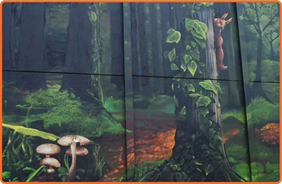 Фасад, природа.