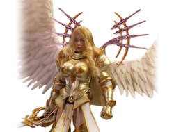 Архангел Михаэль в золотом - Коллекционная фигурка 1/12 SCALE Dawn Wings Golden Armor Archangel (LXF2311A) - Lucifer