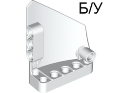 ! Б/У - Technic, Panel Fairing #13 Large Short Smooth, Side A, White (64394 / 6030433) - Б/У