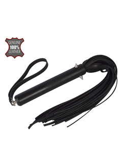 4211-1 Плеть с шипами 41 см (кожа)