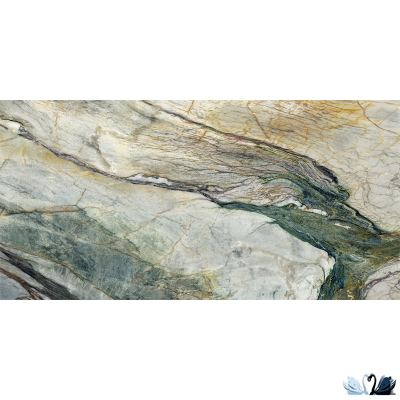 Керамогранит Ocean Ceramic Magic green 80 x 160 см зеленый полированный