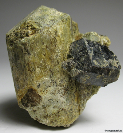 Сфен и пироксен. Канада. 44*37*31мм