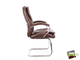 Кресло для посетителей Everprof Valencia CF Экокожа Коричневый