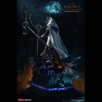 ПРЕДЗАКАЗ - Египетский бог Анубис в серебряном - Коллекционная ФИГУРКА 1/6 Last Judgment ANUBIS Silver (PL2025-230B) - TBLeague ?ЦЕНА: 33900 РУБ.?