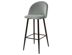 Барный стул MALIBU пудровый мятный, велюр G108-28 М-City