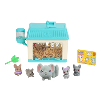 Little Live Pets Набор игровой Moose Мышка становится мамой 26510