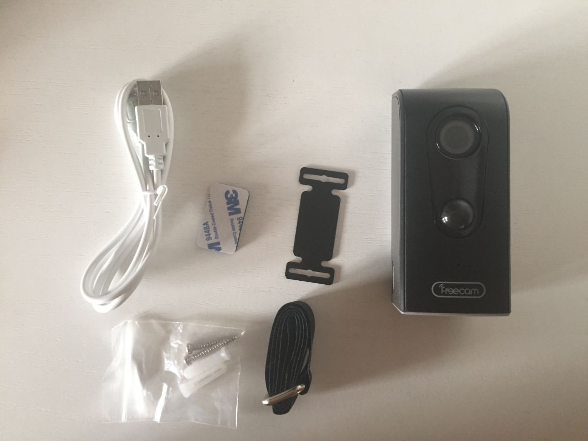 FreeCam, Всепогодная беспроводная WiFi видеокамера на аккумуляторе с DVR, HD 960p (до 90 дней) (каму