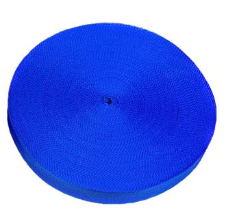 Лента для окантовки 30 мм, плотность 14 гр.,  цвет ярко-синий (боб. 50 пог. м)