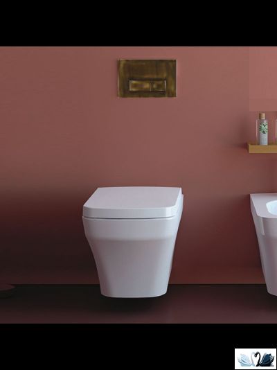 Инсталляция для унитаза Creavit GR5003.01 с кнопкой Ore GP3007.00 бронза матовая