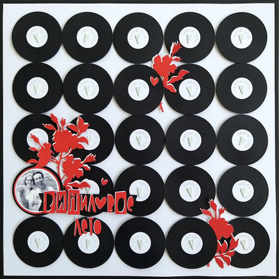 Набор ножей для вырубки "Эта музыка будет вечной"