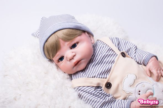 Кукла реборн — мальчик "Митя" 57 см