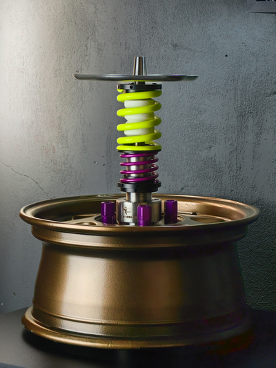 HOOKWHEELS NEON LIME-VIOLET | BRONZE