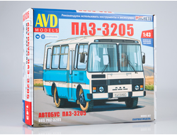 Сборная модель: (AVD Models 4040AVD) Пригородный автобус ПАЗ-3205
