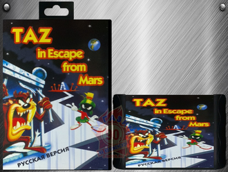 Taz in escape from mars, Игра для Сега (Sega Game)