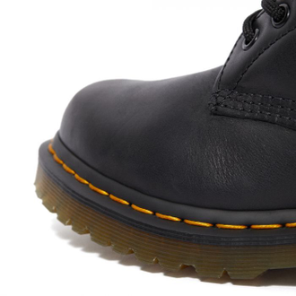 Ботинки dr. Martens (доктор мартинс) 1460 SERENA зимние черные