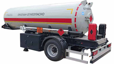 класс 2.1 по ДОПОГ маркировка газовоза