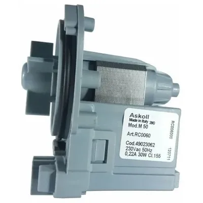 Насос Askoll 3 защелки клеммы вперед